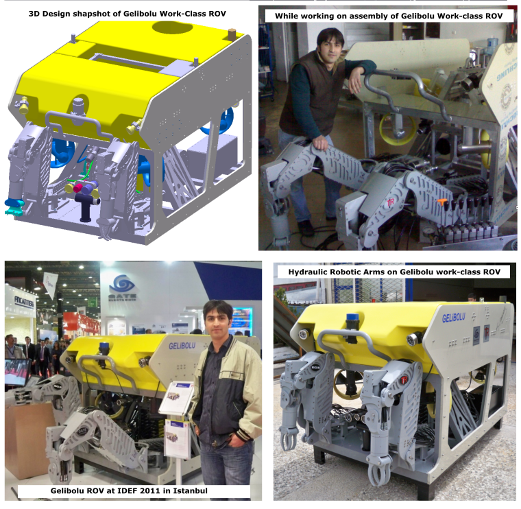 Gelibolu Work-Class ROV Photos Gelibolu – Türkiye’s First Indigenous Work-Class ROV